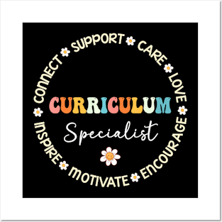 Cute Curriculum Specialist Squad Appreciation Back To School Posters and Art